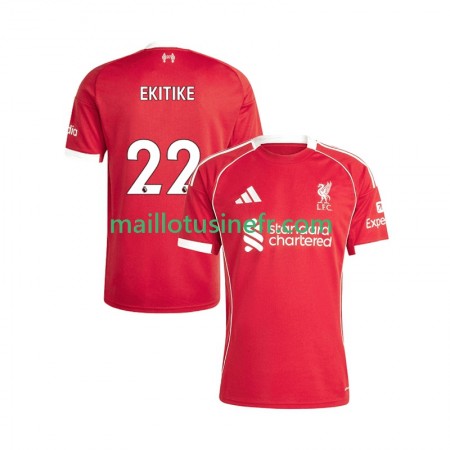 Maillot de Foot Liverpool Hugo Ekitike 22 Domicile 2025-26 Maillot de Foot Liverpool Hugo Ekitike 22 Domicile 2025-26